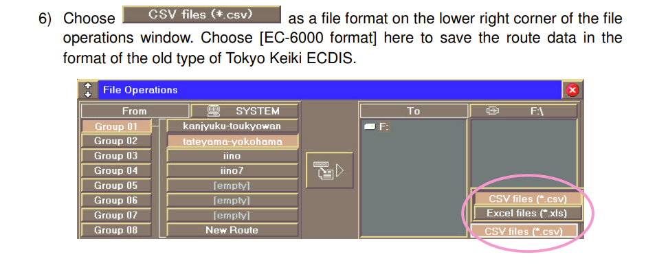 Guide exporting rtz