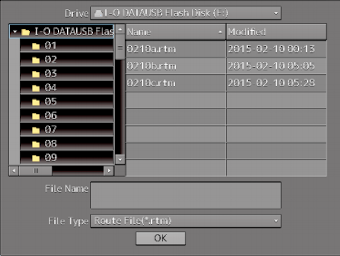 For JRC ECDIS, JAN-7201S/9201S